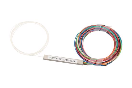 Picture of Extralink 1:8 PLC splitter, no connectors, 900UM, 1.5m, steel box