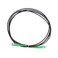 Picture of Extralink Patchcord SC/APC-SC/APC SM Simplex 3.0mm 3.0m, crni