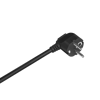 Picture of Logilink produžni kabl 3 mesta, pop-up, 100mm, 1.8m, srebrno crni