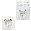 Picture of Logilink uzidna utičnica šuko, 2 USB-A