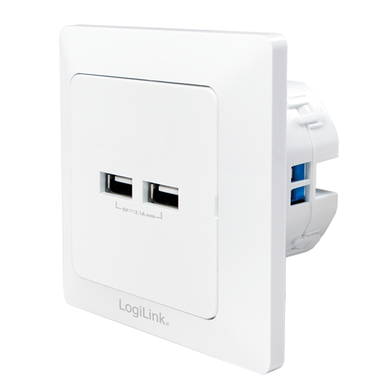 Picture of Logilink uzidna utičnica, 2 USB-A