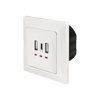 Picture of Logilink uzidna utičnica, 2 USB-A, 1 USB-C