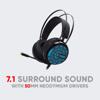 Picture of Armaggeddon Nuke 7 Ironsight USB 7.1 Surround Pro Gaming Headset
