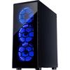 Picture of InterTech ATX Midi CXC2 Blue w/o PSU
