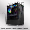 Picture of Armaggeddon TRON HOLO 5 ATX Black