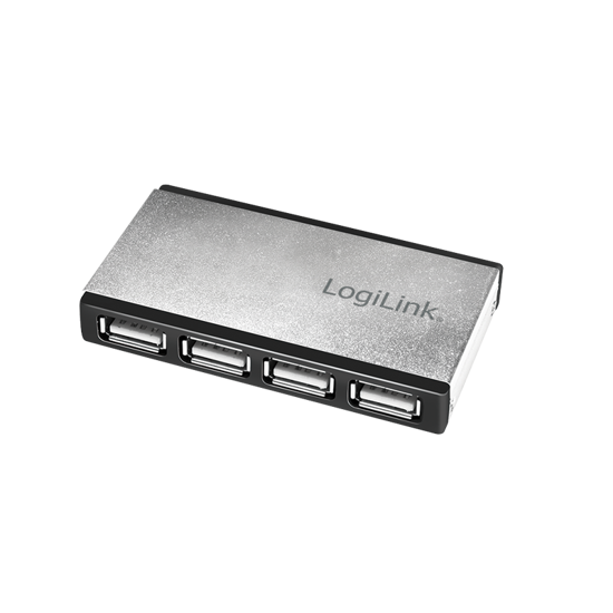Picture of Logilink USB 2.0 HUB, 4-port, Aluminium design