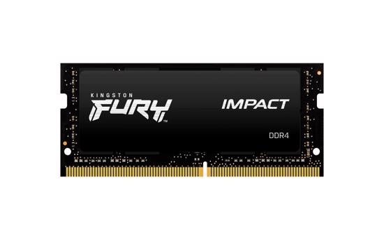 Picture of 8GB Kingston SODIM DDR4 3200MHz Fury Impact KF432S20IB/8