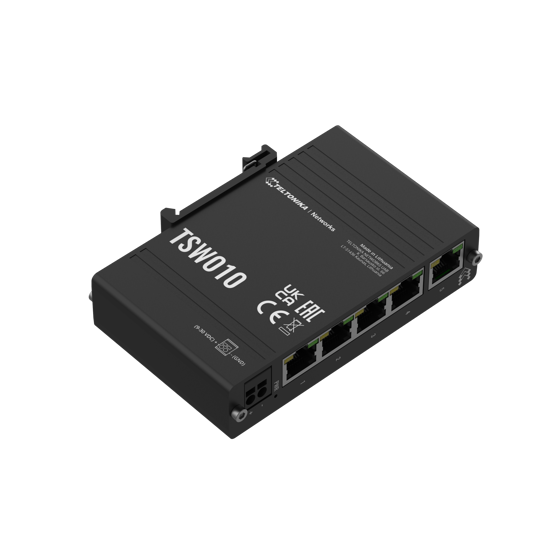 Picture of Teltonika TSW010 switch, 5x10/100