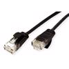 Picture of Secomp Roline UTP Data Center PatchCord Cat6A, Slim, LSOH, crni 0.3m