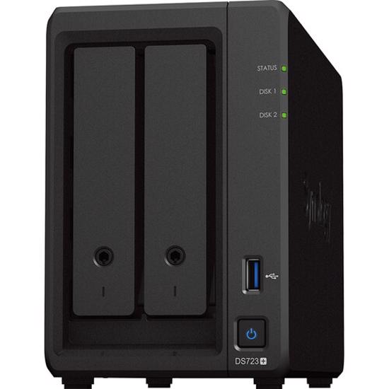 Picture of NAS Synology DS723+ Tower 2-bays 3.5" SATA HDD/SSD 2xM.2