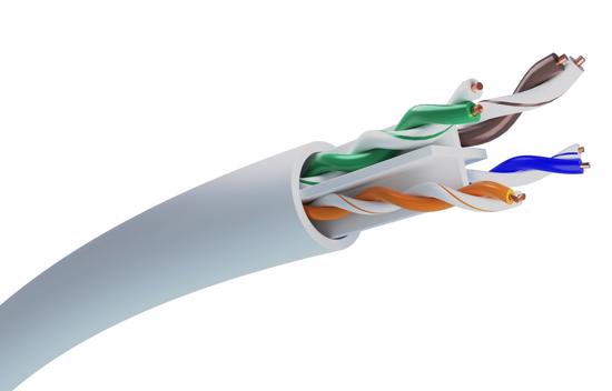 Picture of EXTRALINK Cat6 UTP V2 indor twisted pair 305m, LZSH, čist bakar