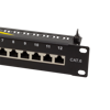 Picture of Logilink patch panel 10"  Cat6,  STP, 12 port shielded