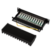 Picture of Logilink patch panel 10"  Cat6,  STP, 12 port shielded