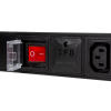 Slika Logilink PDU 230V 8 - C13 1 osigurač on/off bez napojnog kabla