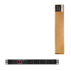 Slika Logilink PDU 230V 8 - C13 1 osigurač on/off bez napojnog kabla