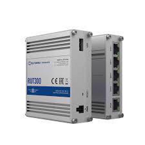 Picture of Teltonika RUT300 Ethernet Router, 1 x WAN, 4 x LAN, 1 x USB 2.0