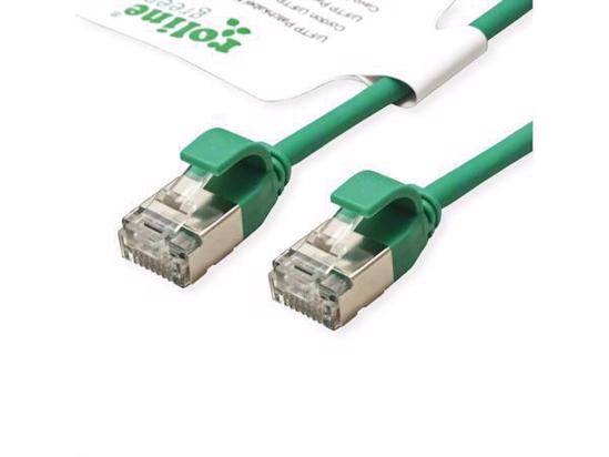 Slika Secomp Roline GREEN U/FTP Data Center PatchCord 6A Slim LSOH zeleni 3.0m