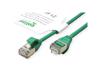 Slika Secomp Roline GREEN U/FTP Data Center PatchCord 6A Slim LSOH zeleni 3.0m