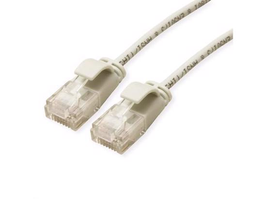 Slika Secomp Roline UTP Data Center PatchCord 6A Slim LSOH sivi 0.5m