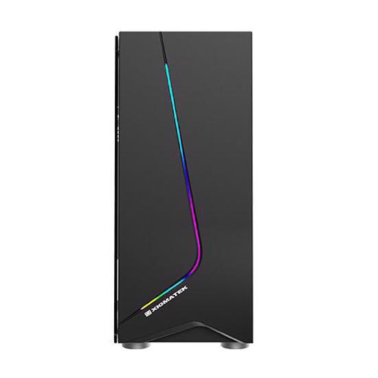 Picture of Xigmatek Eros (ATX, USB3.0x1+USB2.0x1, Rainbow LED traka na prednjoj strani , staklo sa bočne strane,  ventilator sa zadnje strane