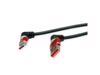 Picture of ROLINE 360° Rotation USB 2.0 Cable, Type C - A, M/M, 60W, Red Black, 2 m