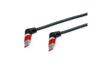 Picture of ROLINE 360° Rotation USB 2.0 Cable, Type C - C, M/M, 60W, Red Black, 2 m