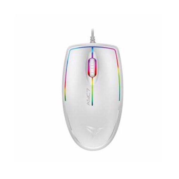 ALCATROZ Asic 7 RGB FX White Optical Mouse