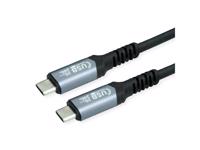 Picture of VALUE Cable USB4 Gen2x2 with Emark Type C–C M/M 240W crna 2 m