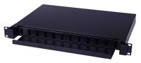 Picture of Masterlan Patch panel 12 Duplex SC sa kasetom, crni