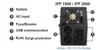 Picture of FSP UPS line interactive iFP 1500VA/900W šuko x2+IEC x2 12V/9Ahx2 LCD