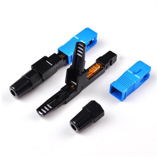 Picture of LanPlus Mechanical fast konektor SC/UPC plavi