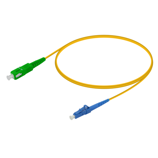 Picture of LanPlus Patchcord LC/UPC-SC/APC SM G.657.A1, Simplex 3.0mm 10.0m