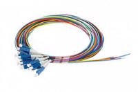 Picture of LanPlus 12-colour code Pigtails SC/UPC G.657.A1, (12pcs) 1.5m