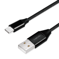 Picture of Logilink USB 2.0 Type C kabl, USB - C/M na USB - A/M 1.0m