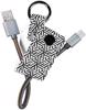 Picture of Logilink USB 2.0 Type C cable privezak, C/M na USB - A/M, bela / crna