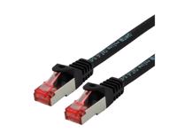 Picture of Secomp Roline S/FTP (PiMF) PatchCord Cat6A/CompLv, LSOH, crna, 0.5 m