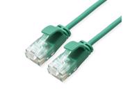 Picture of Secomp Roline S/FTP (PiMF) PatchCord Cat6A/CompLv, LSOH, zelena, 0.5m