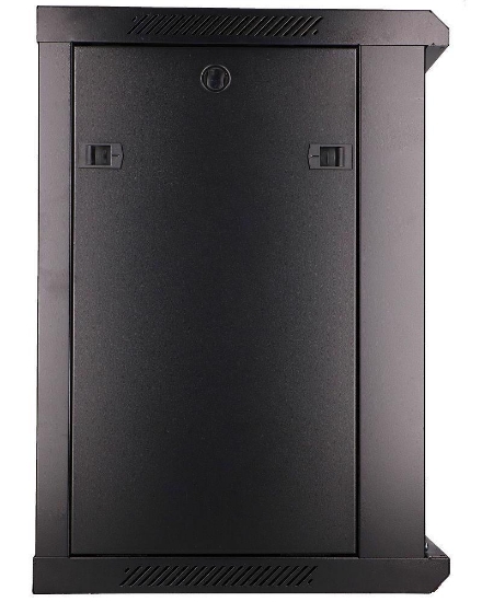Slika Extralink 12U 600x600 Black, Rackmount cabinet, wall mounted