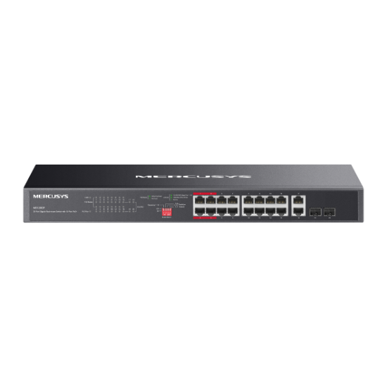 Slika Mercusys MS120GP V1.0 20-Port Gigabit Rackmount Switch with 16-Port PoE+