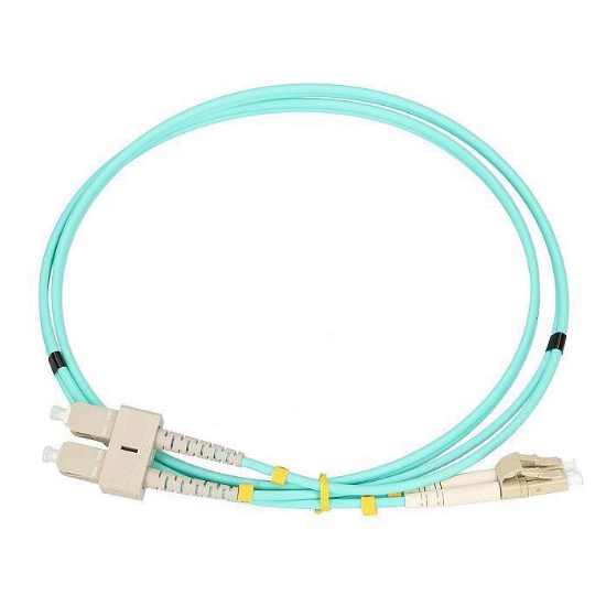 Slika LanPlus Patchcord SC/UPC-LC/UPC MM OM3, duplex, 1.0m