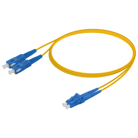 Slika LanPlus Patchcord SC/UPC-LC/UPC, SM G.657.A1, Duplex 3.0mm 3.0m