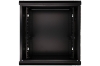 Slika Extralink 12U 600x600 Black, Rackmount cabinet, wall mounted