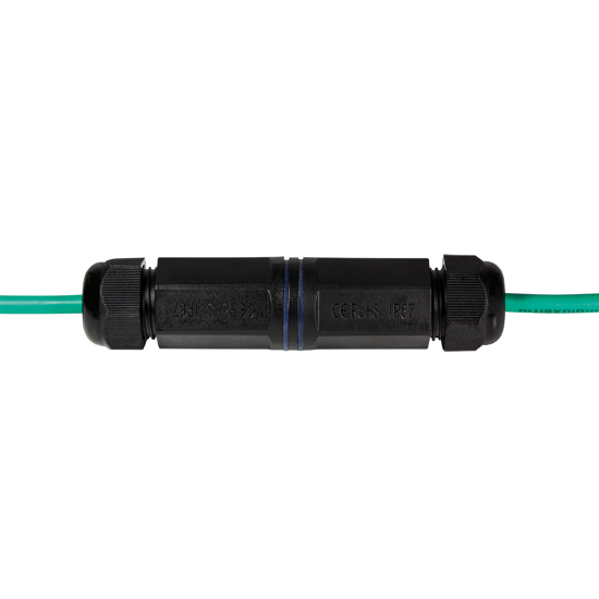 Slika Logilink Cat6 Outdoor Inline RJ45 Coupler, vodootporan IP67, duži tip