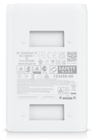 Slika Ubiquiti U-POE+ Gigabit PoE Injector for U6-Plus, 30W, 48V/0.65a