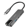 Slika Lan HUB Type C, 1 x 2.5 Gb LAN, 1x USB-A 3.0, 2 x USB Type C 2.0, Logilink