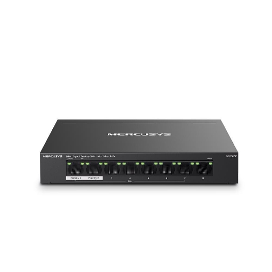 Slika Mercusys MS108GP V1.2, 8-Port Gigabit Desktop Switch with 7-Port PoE+