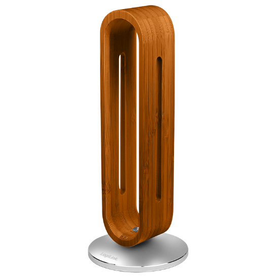 Slika Logilink držač za slušalice bamboo, braon