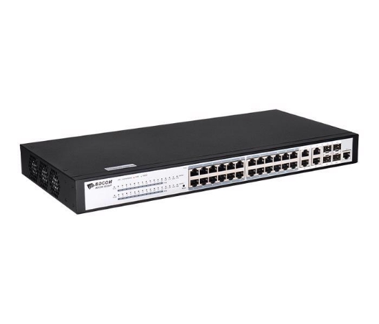 Slika BDCOM switch S2500-24P4C , Poe, gigabit, 24xPOE+, 4xCombo/RJ45