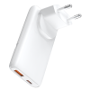 Slika Logilink putni punjač sa dva USB GaN porta, tri adaptera EU / UK / AU, 65 W, slim