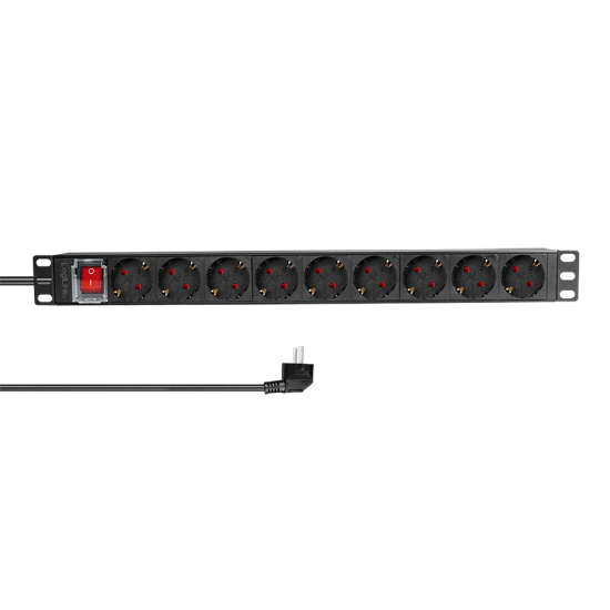 Slika Logilink PDU 9 x šuko CEE 7/3, 2.0m, sa prekidačem